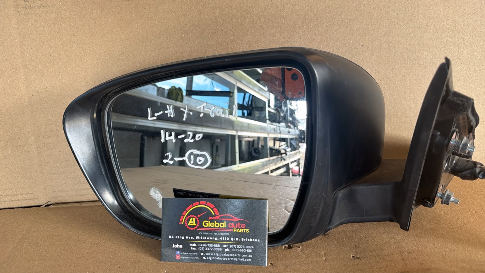 2010 Nissan Xtrail L/H Mirror