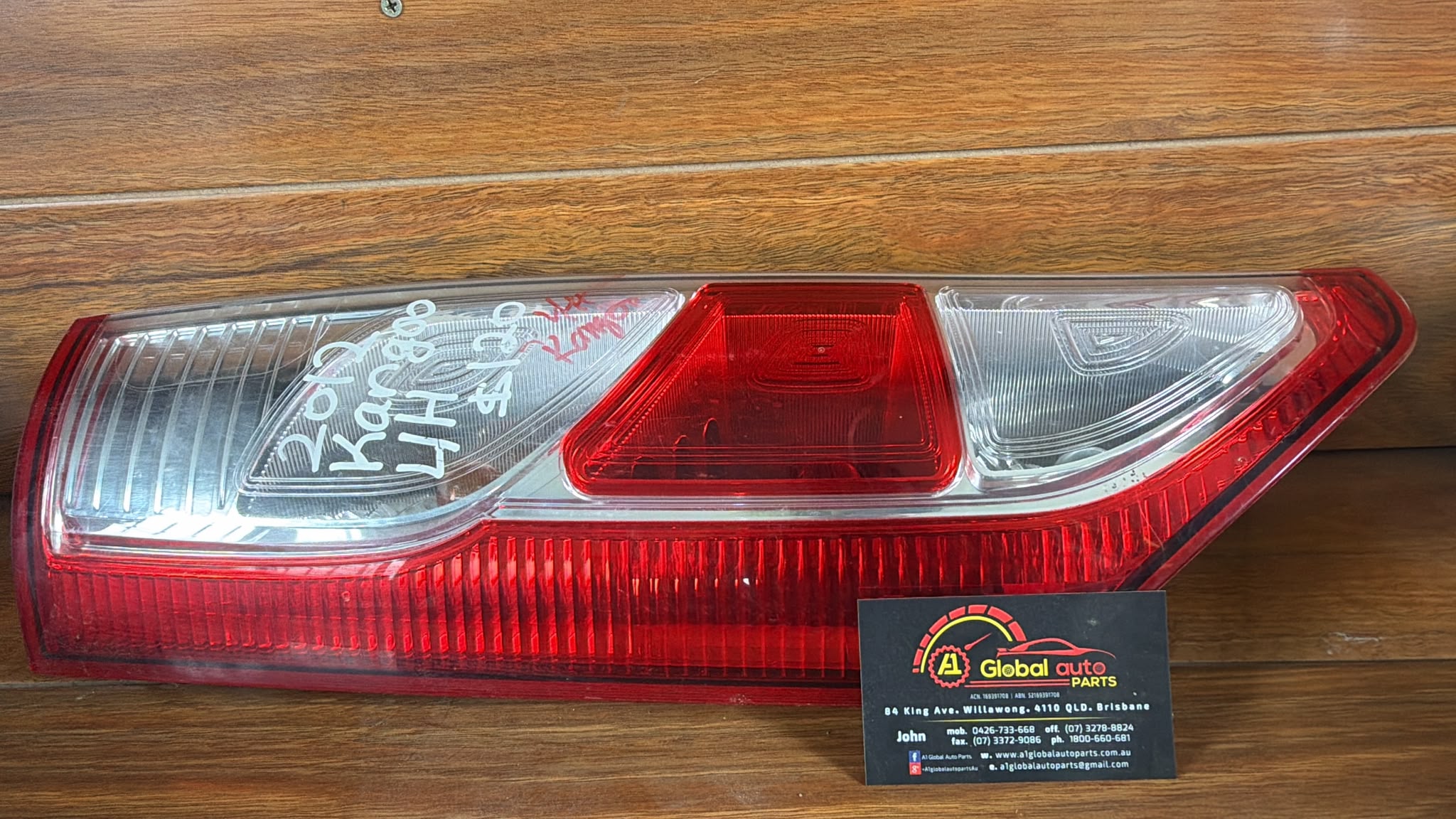 2012 Renault Kangoo L/H Taillight