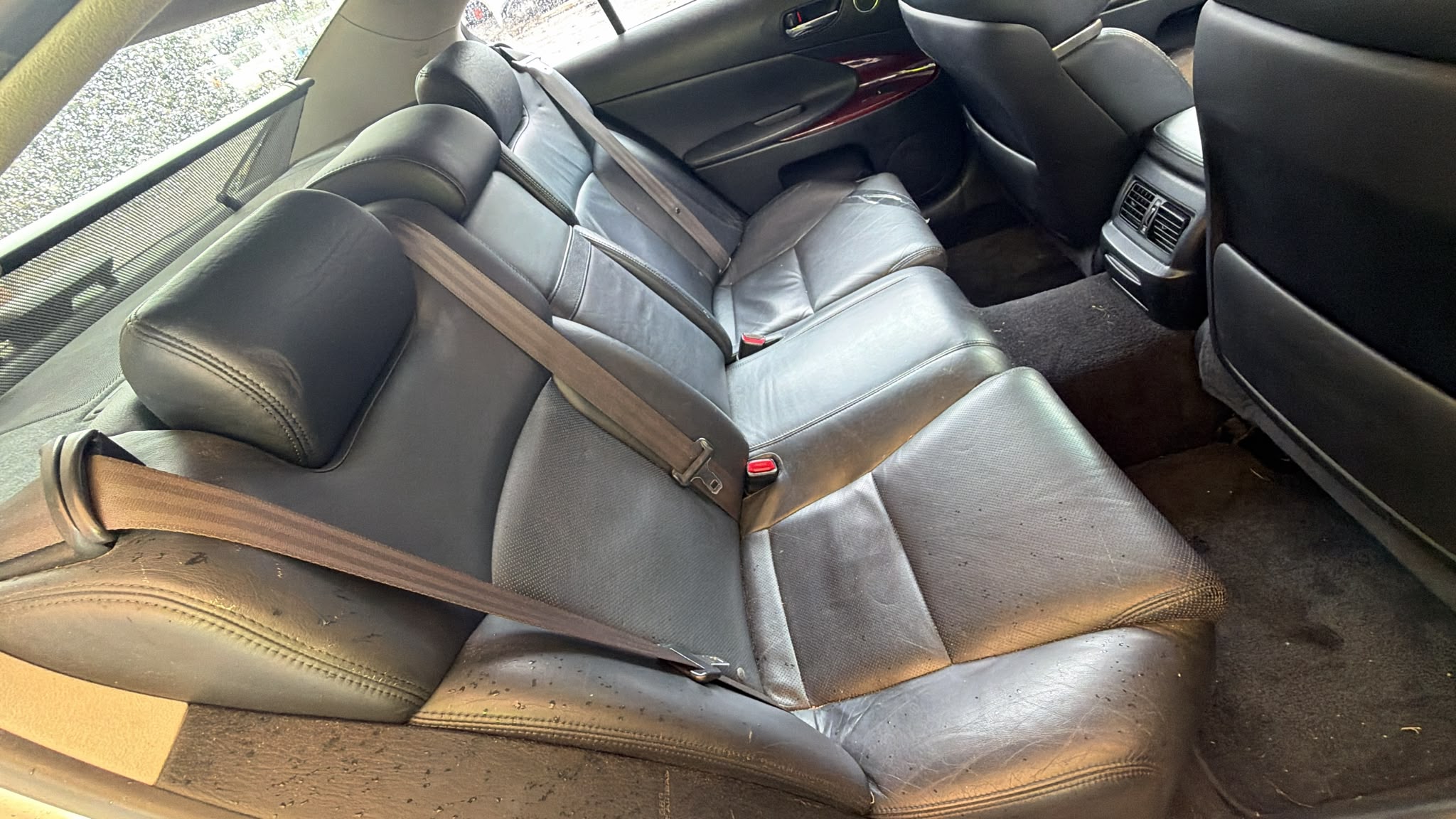 2008 Lexus GS 450h REAR SEAT
