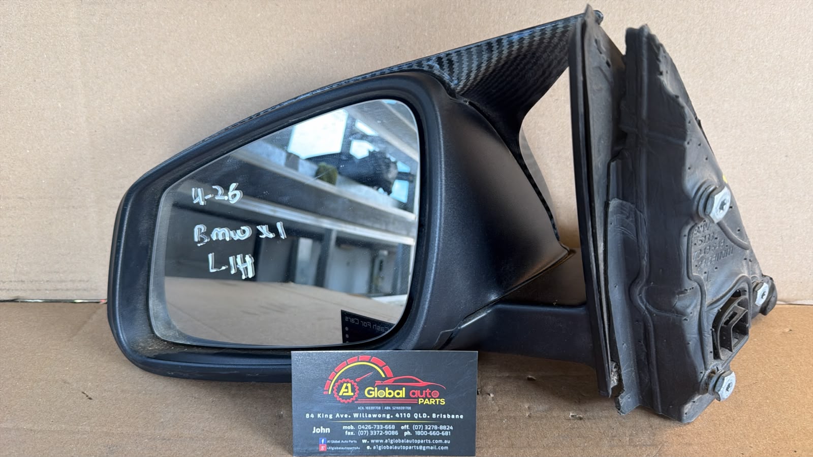 2019 BMW X1 L/H Mirror