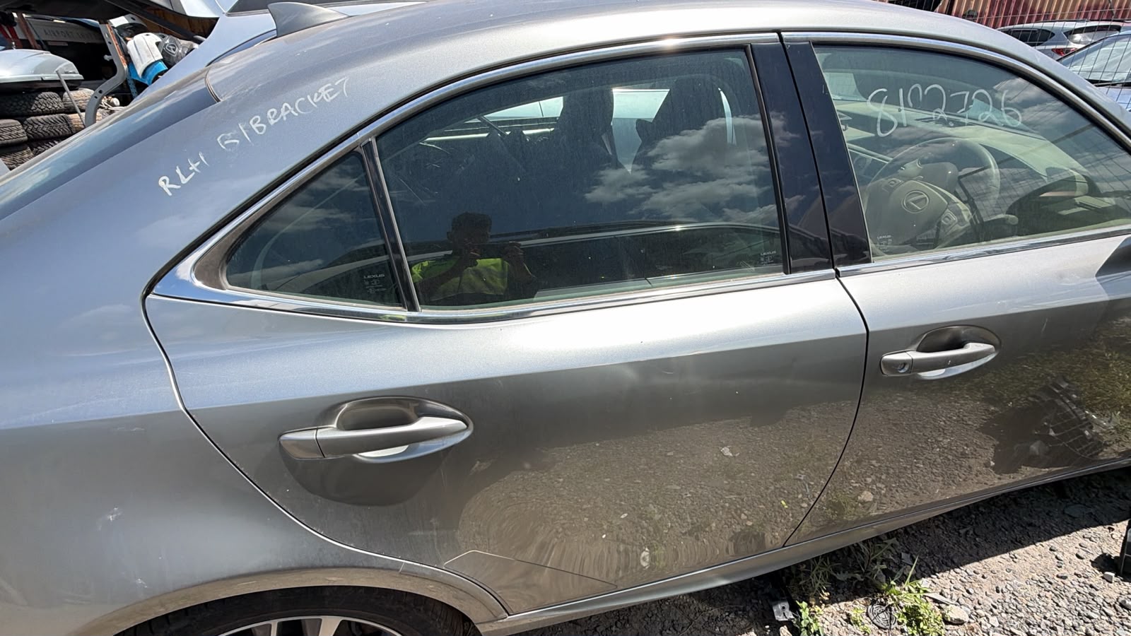 2019 Lexus IS300 R/H Rear Door