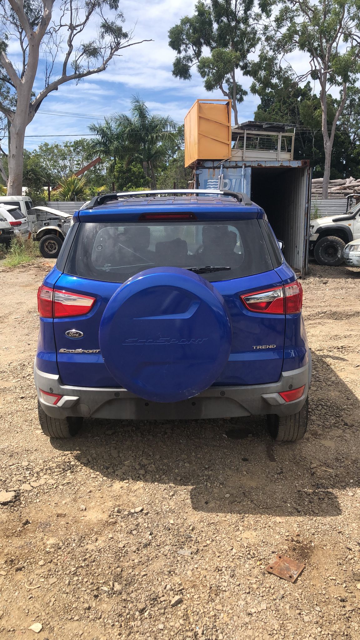 2016 FORD ECOSPORT REAR BAR