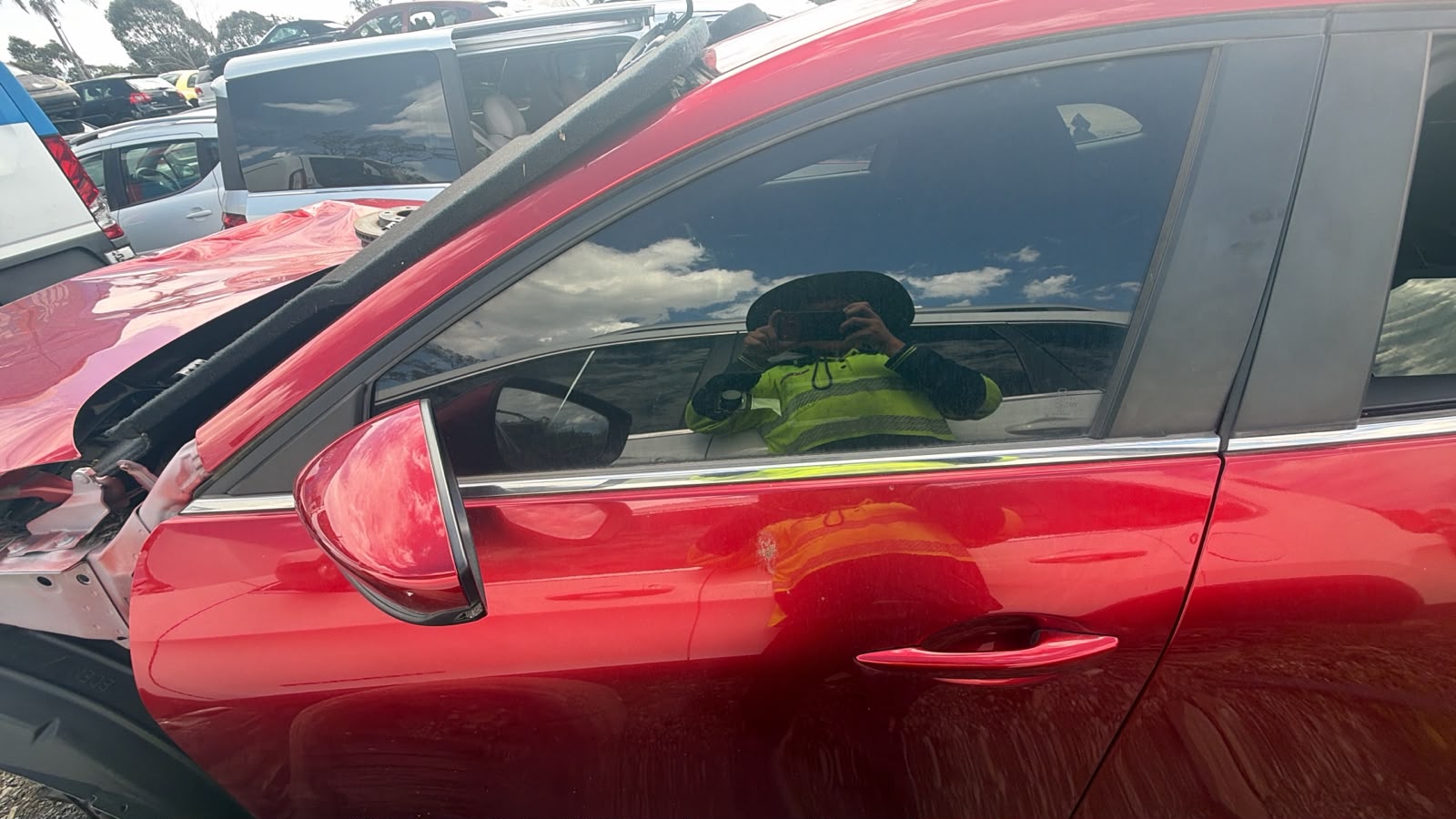 2022 Mazda 3 L/H FRONT DOOR