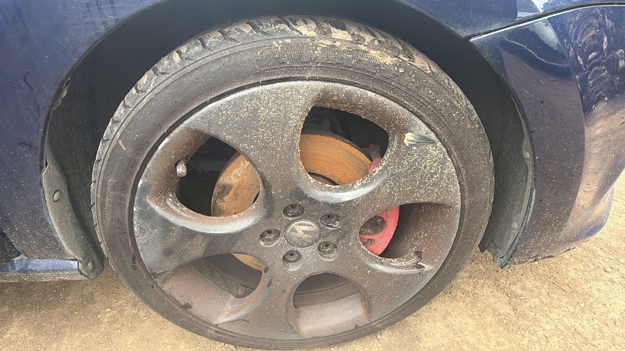 2012 Volkswagen Polo GTI WHEELS AND TYRES