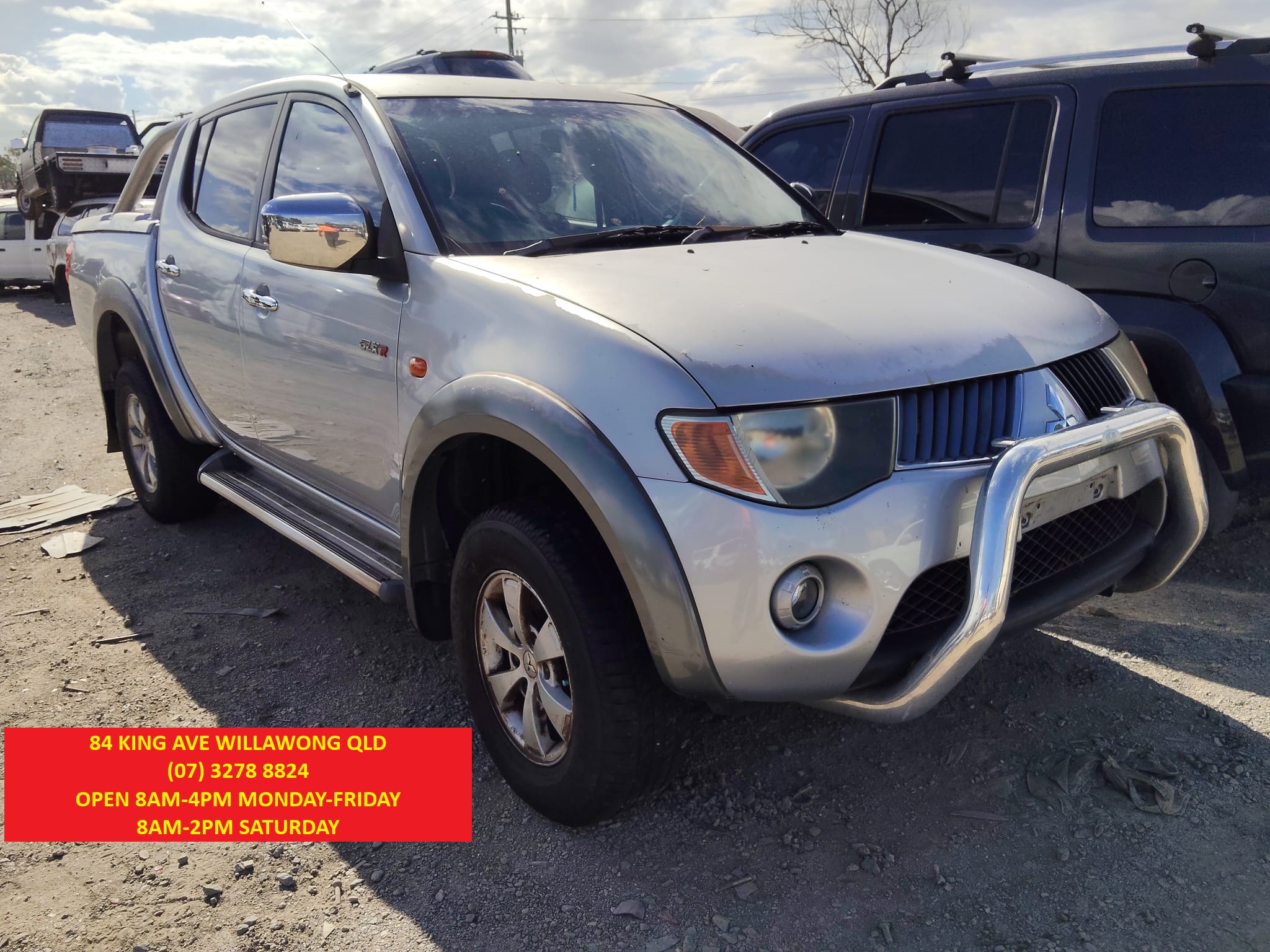 2007 MITSUBISHI TRITON SILVER FRONT BAR