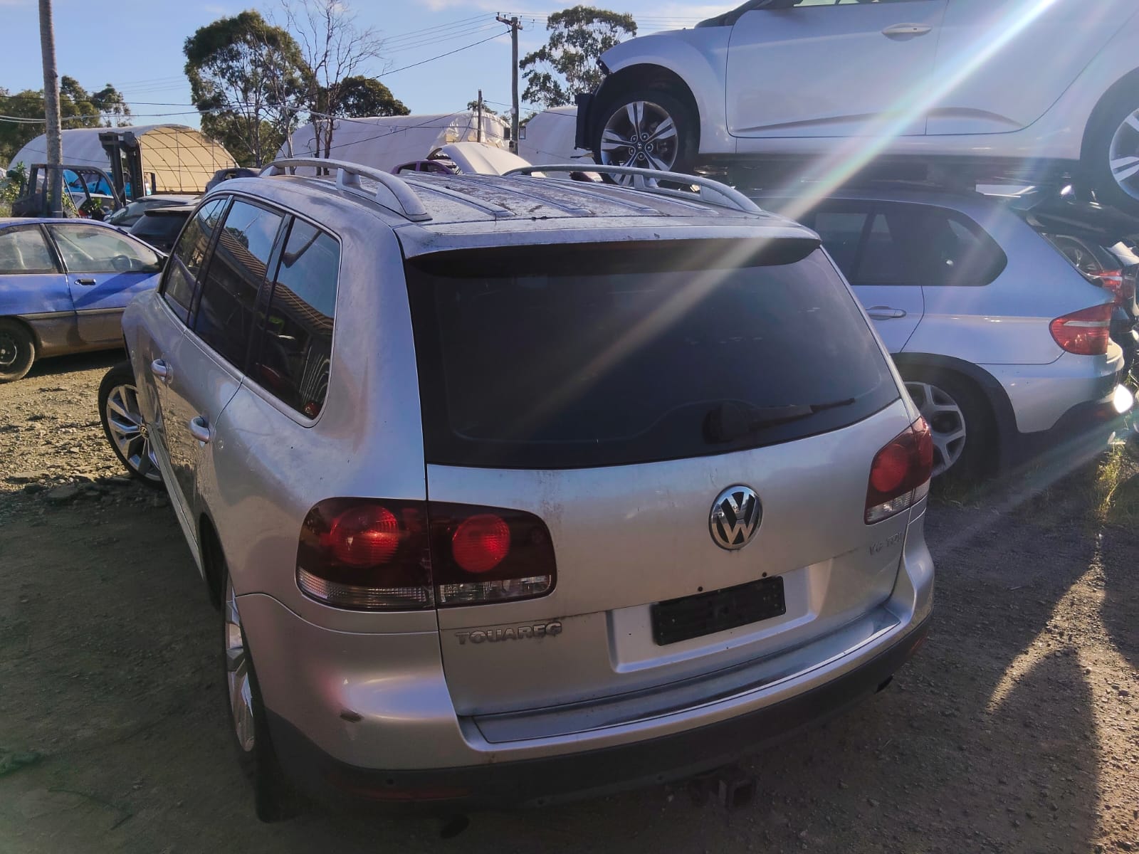 2008 VOLKSWAGEN TOUREG TOWE BAR