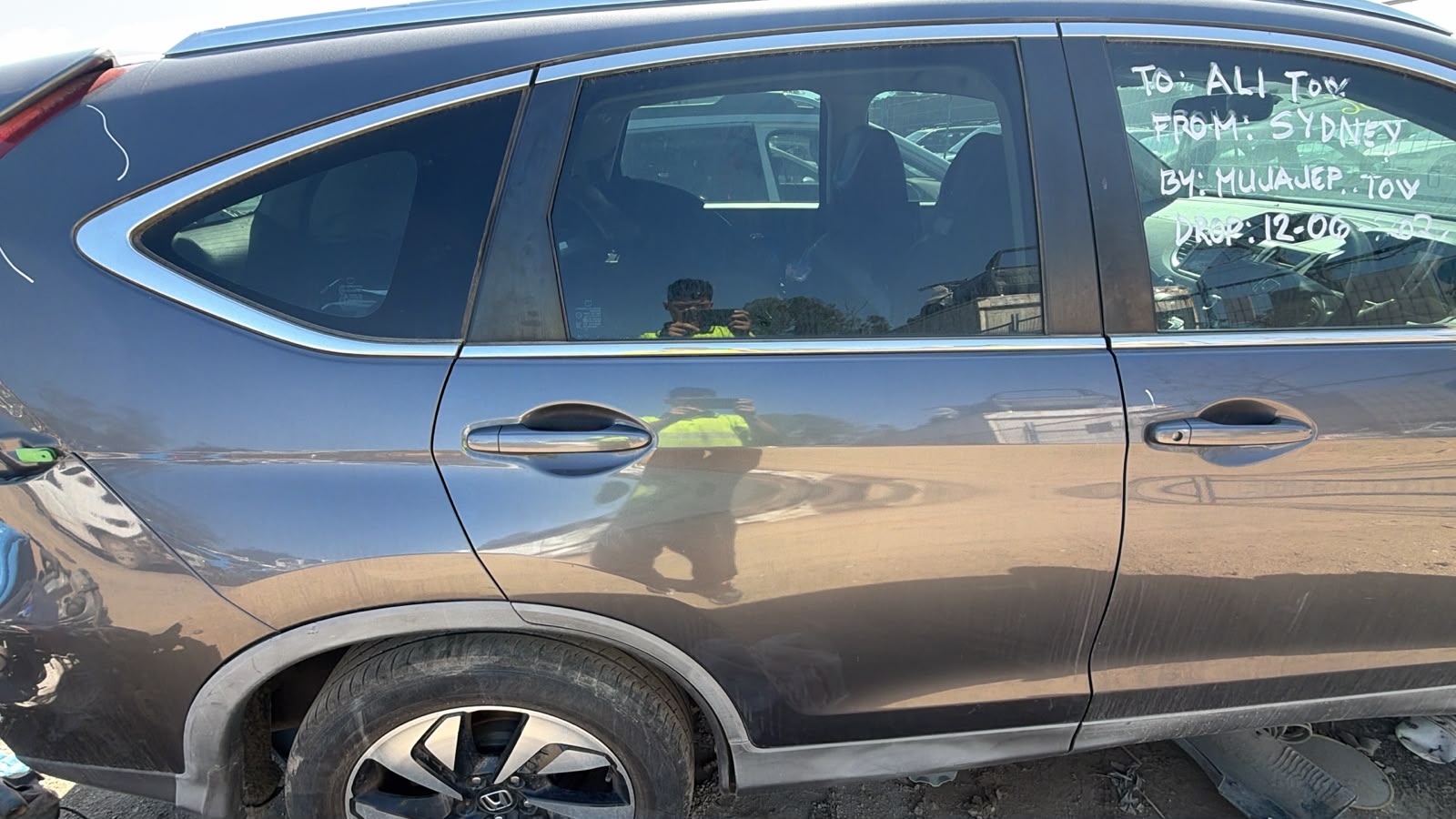 2016 Honda CR-V R/H Rear Door