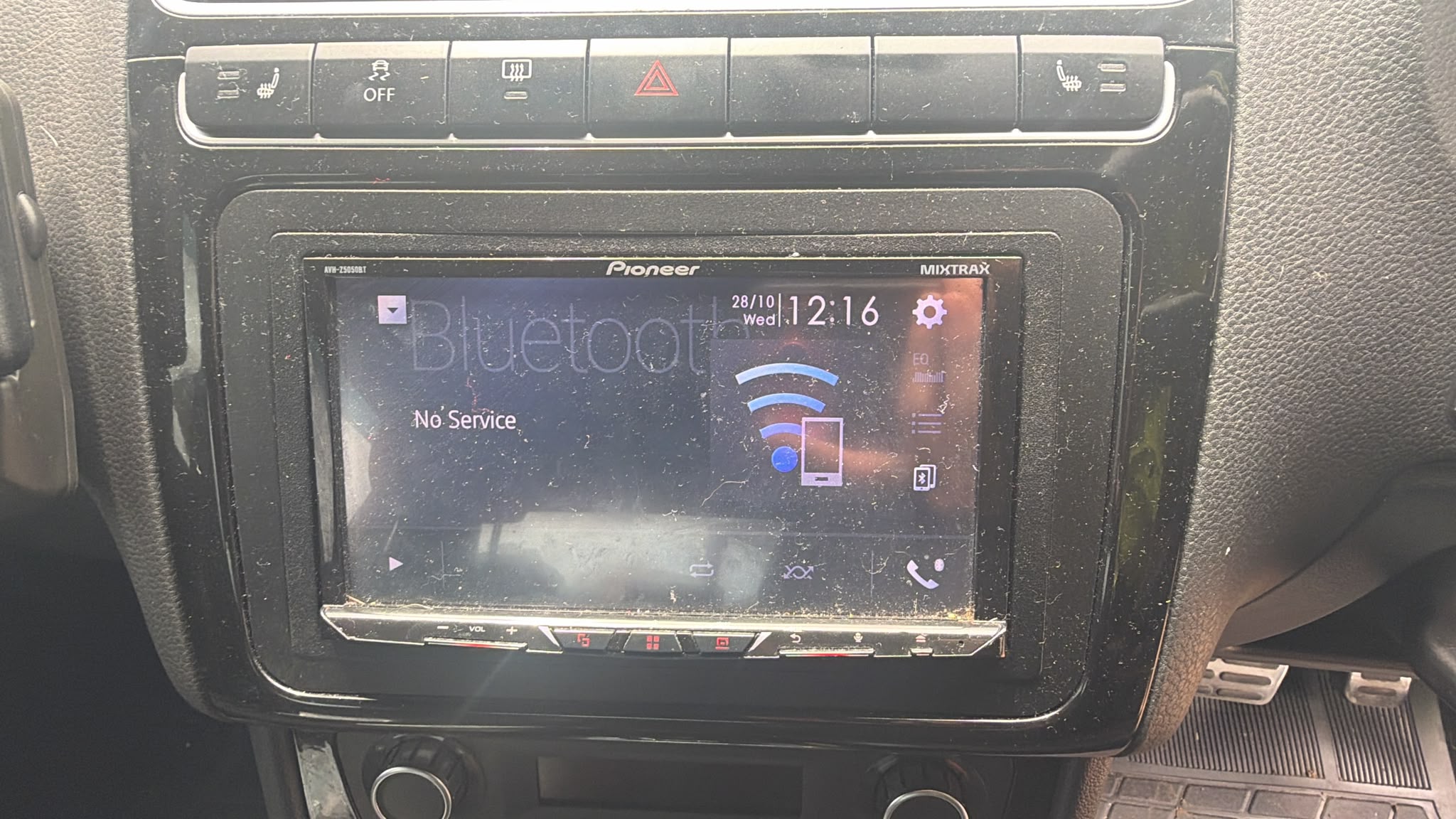 2012 Volkswagen Polo GTI HEAD UNIT STEREO