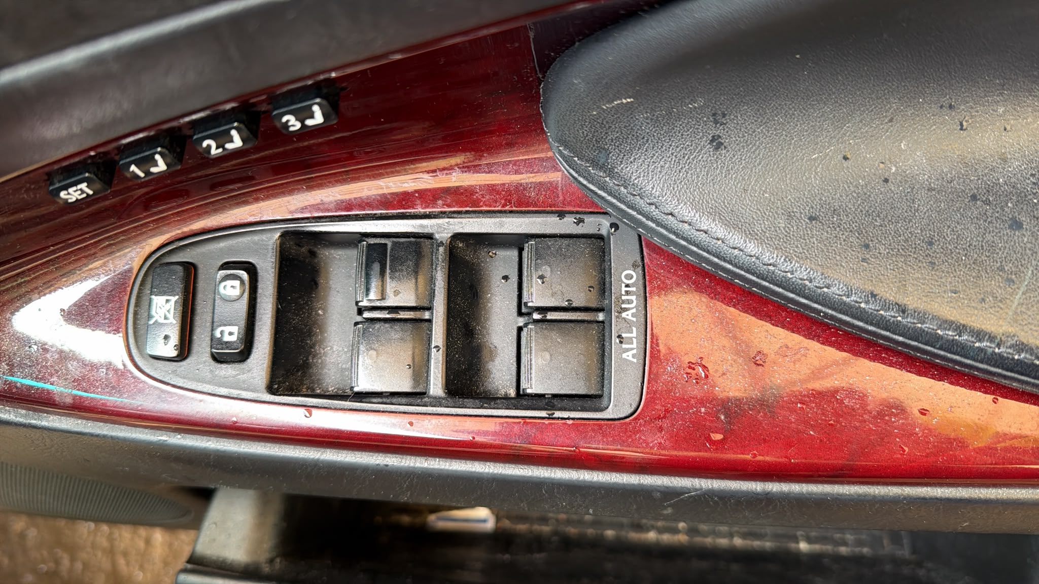2008 Lexus GS 450h MASTER SWITCH