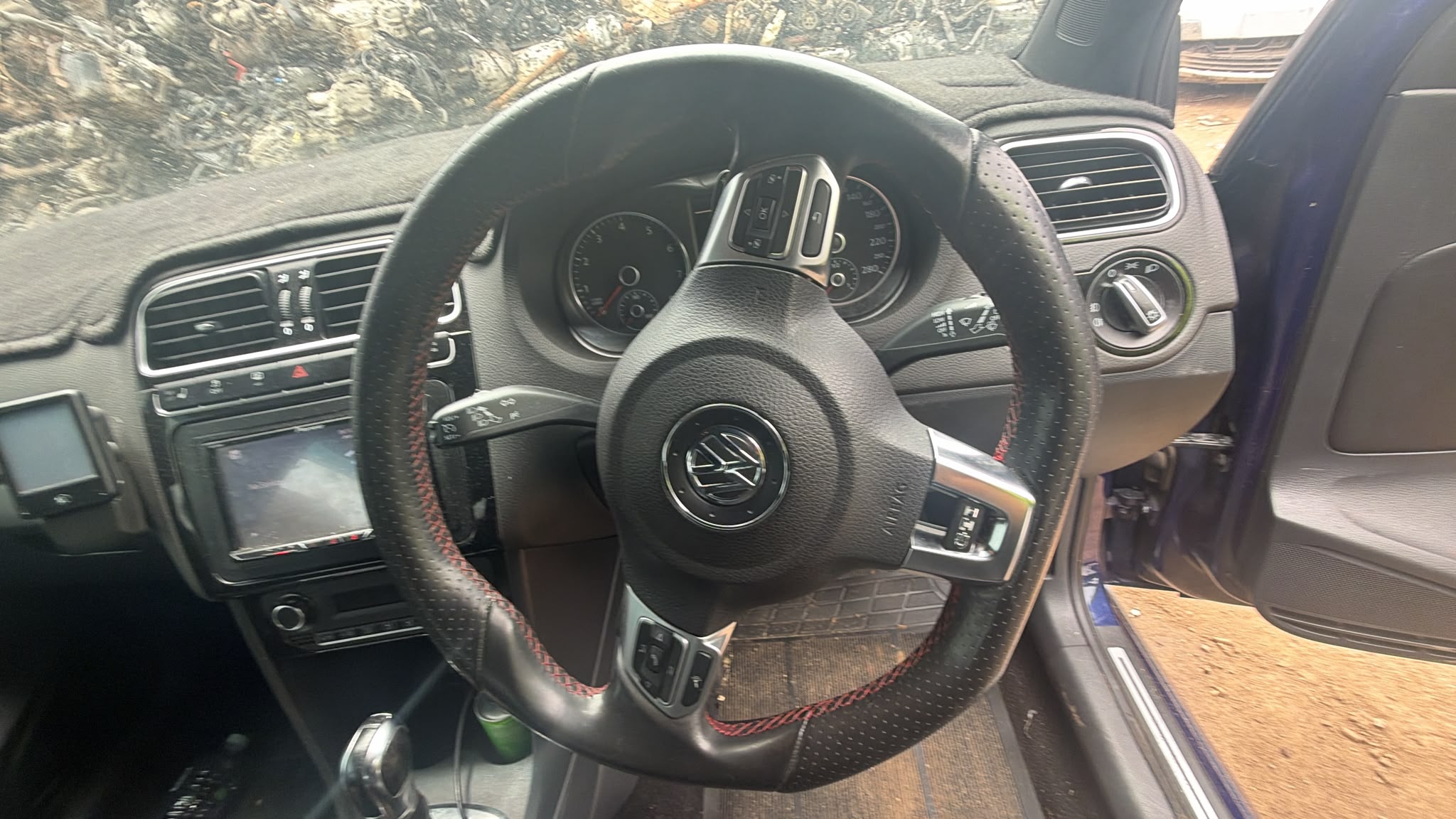 2012 Volkswagen Polo GTI STEERING WHEEL