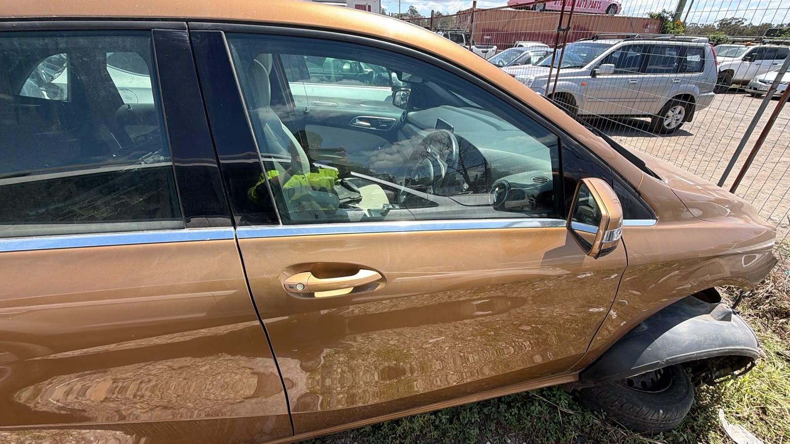 2012 Mercedes Benz B200 R/H Front Door