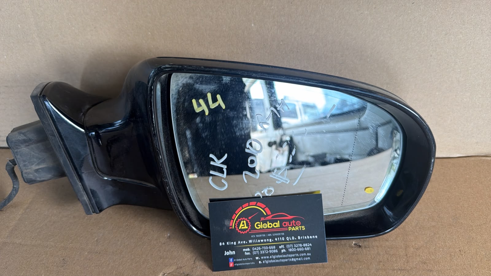 2010 Mercedes Benz CLK 200 R/H Mirror
