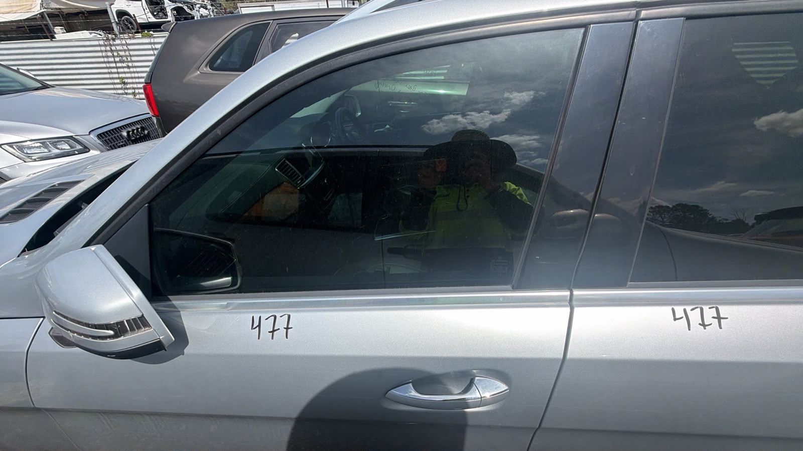 2013 Mercedes-Benz ML 350 Class L/H FRONT DOOR