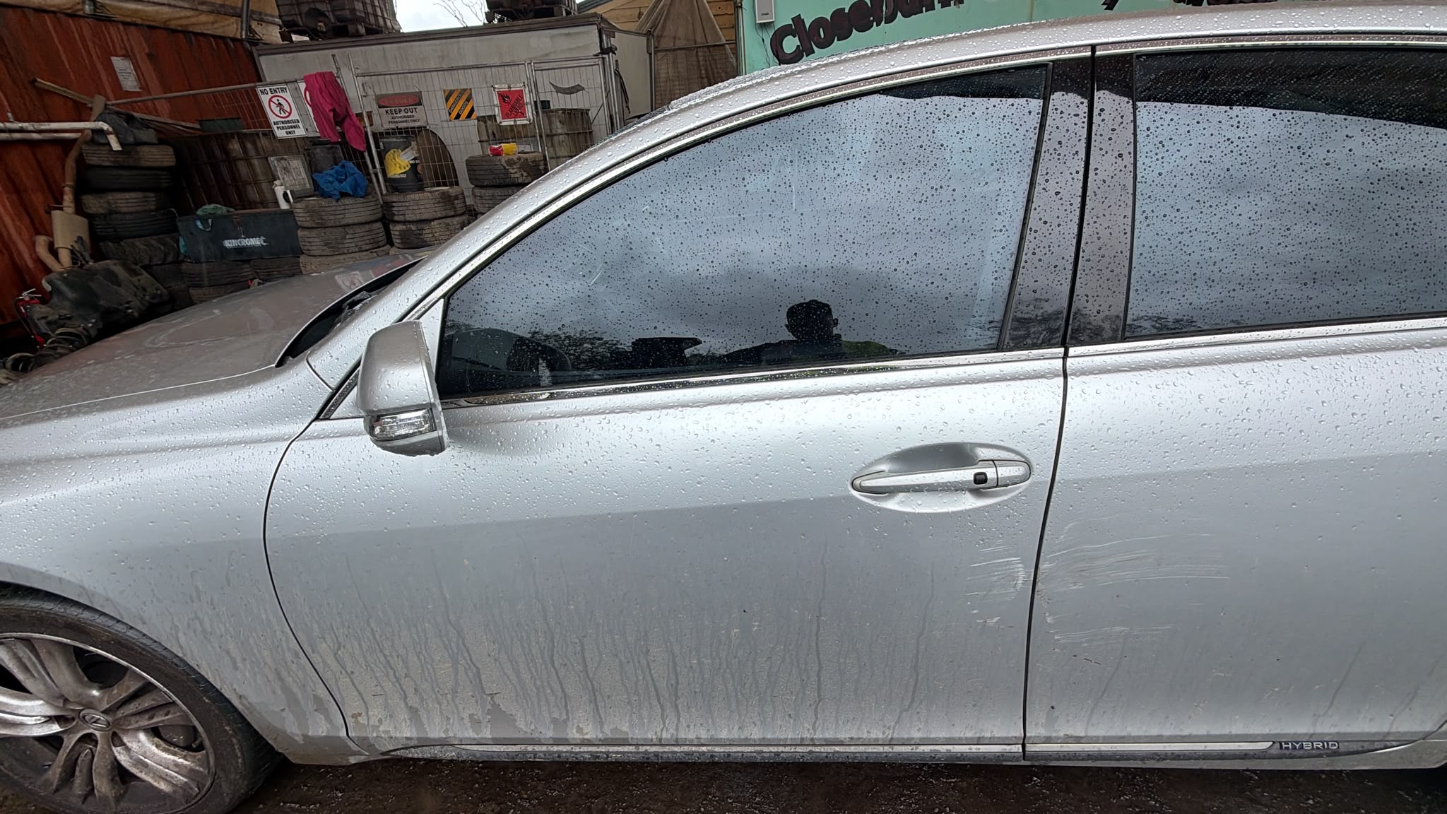2008 Lexus GS 450h L/H FRONT DOOR