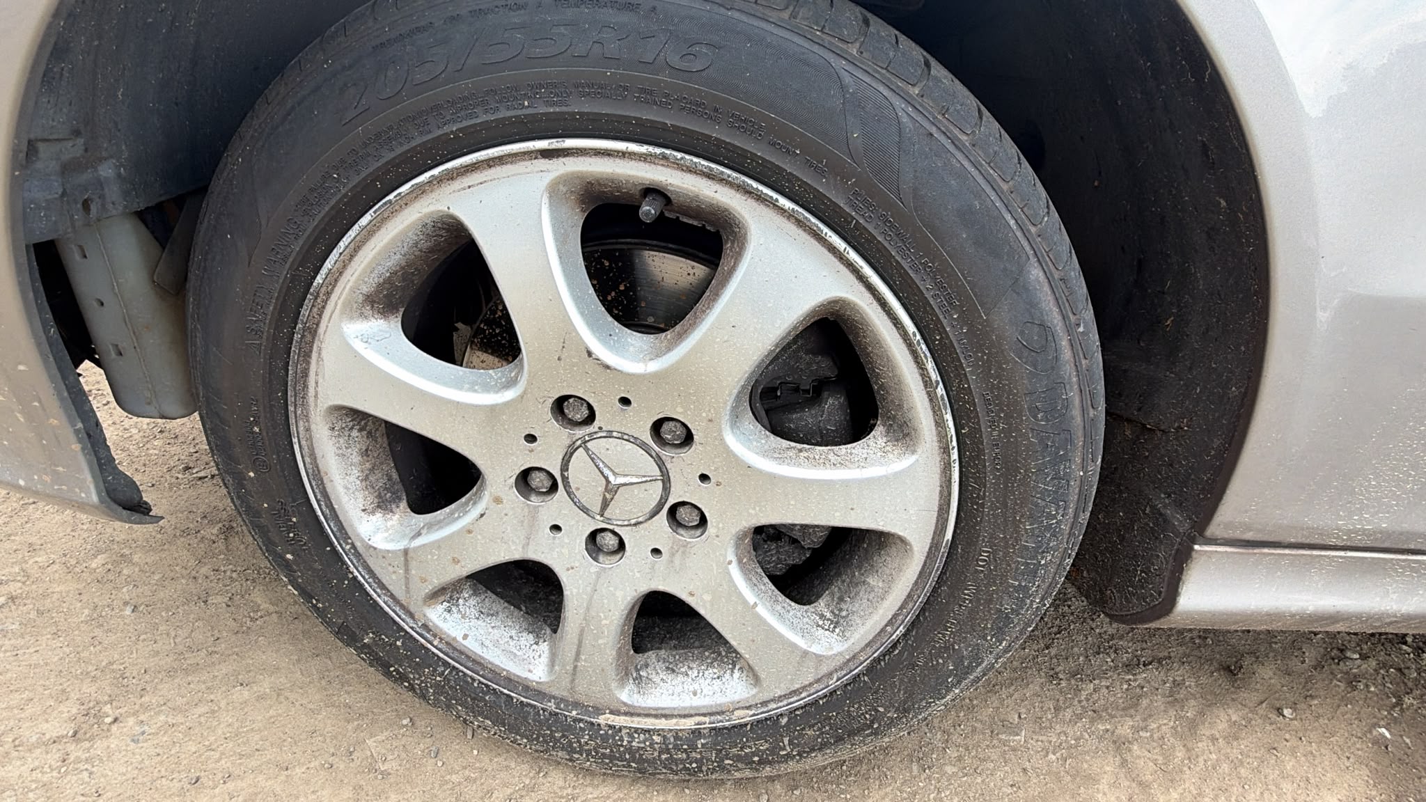 2004 Mercedes-Benz CLK200 KOMPRESSOR WHEELS AND TYRES