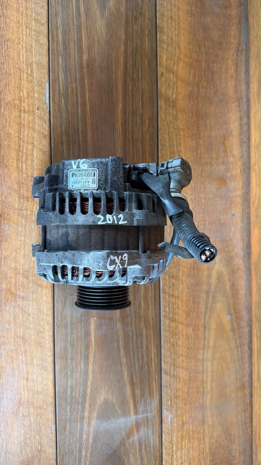 2012 Mazda CX-9 Alternator