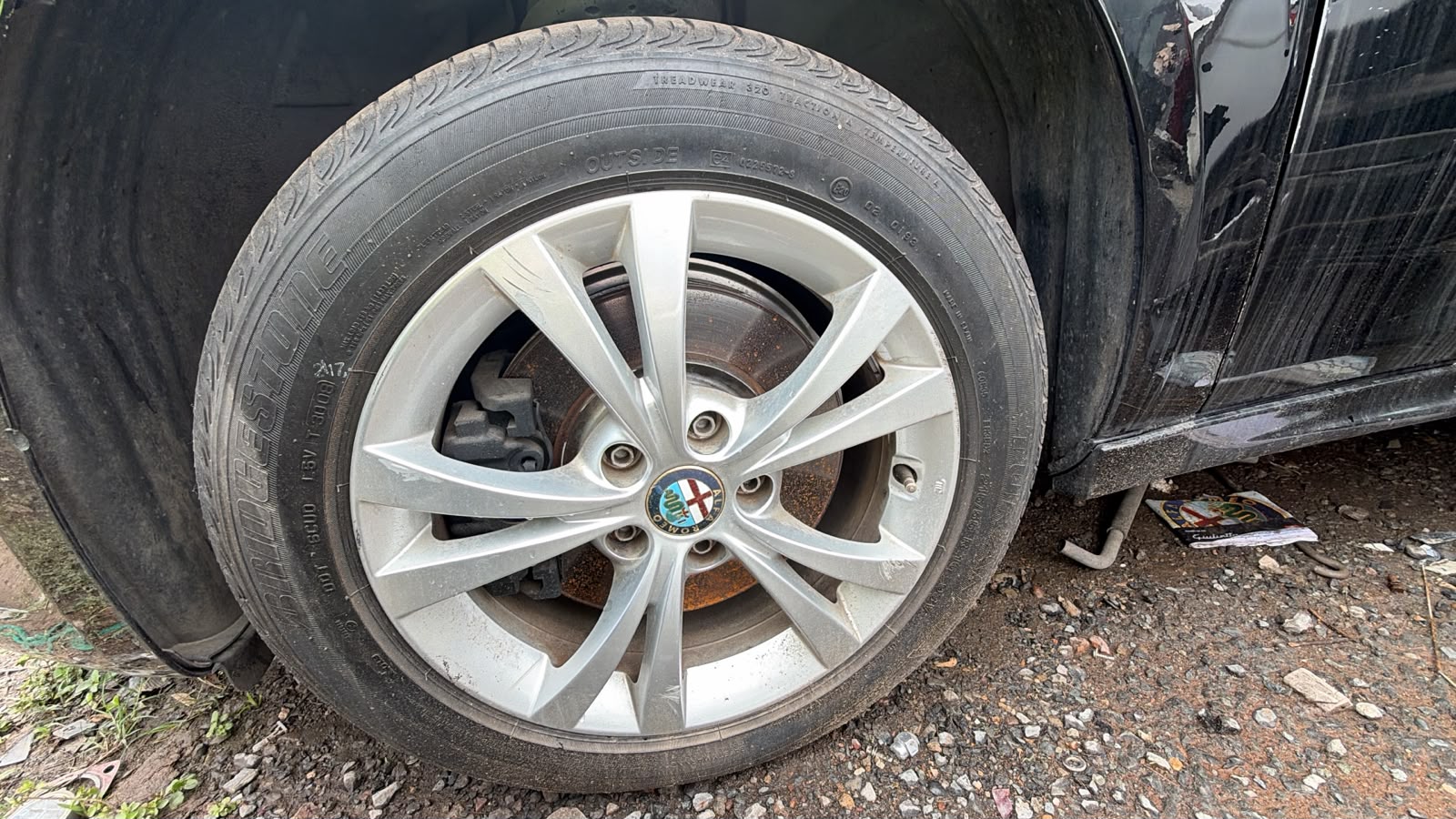 2013 Alfa Romeo Giulietta WHEEL AND TYRE