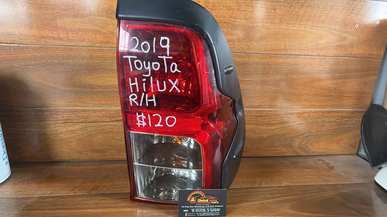 2019 Toyota Hilux R/H Taillight