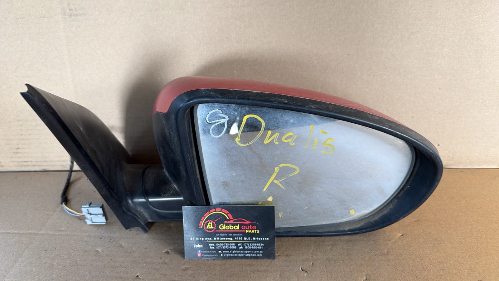 2008 Nissan Dualis R/H Mirror