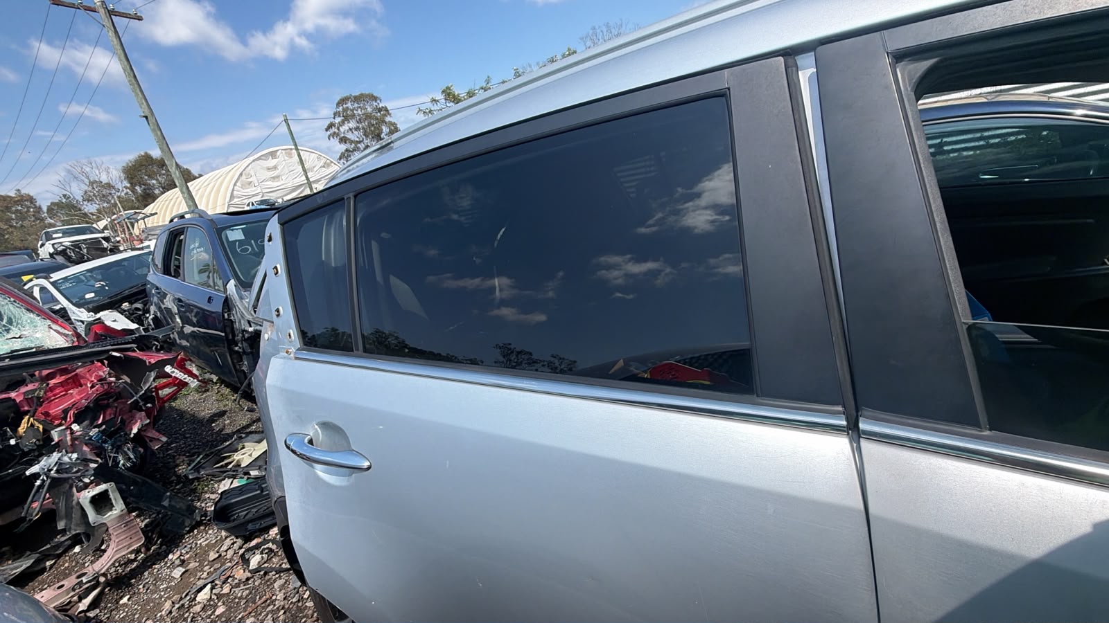 2011 Kia Sportage R/H REAR DOOR