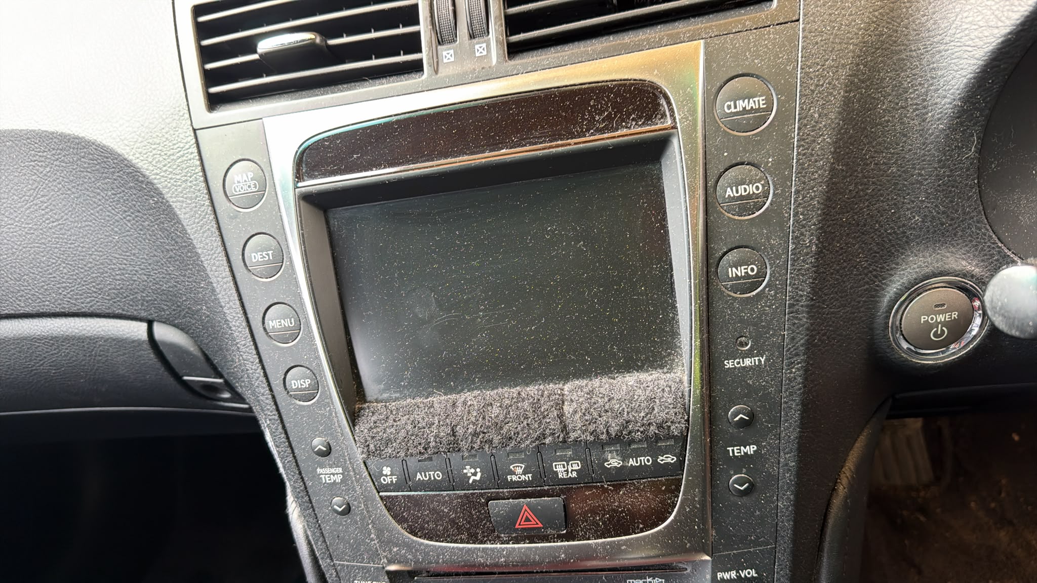 2008 Lexus GS 450h HEAD UNIT STEREO