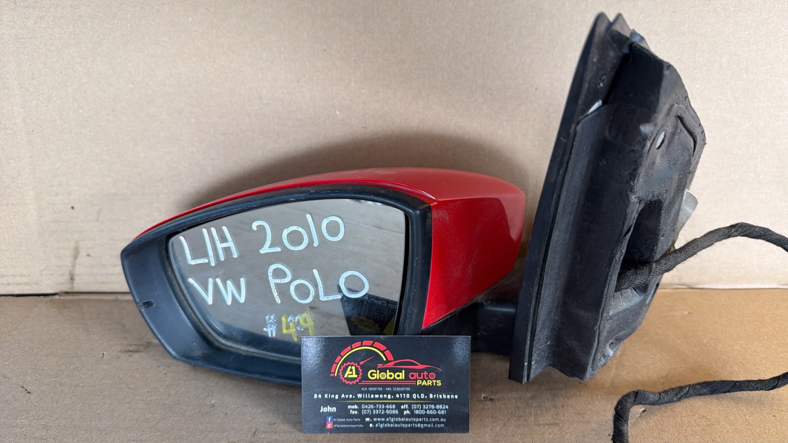 2010 Volkswagon Polo L/H Mirror
