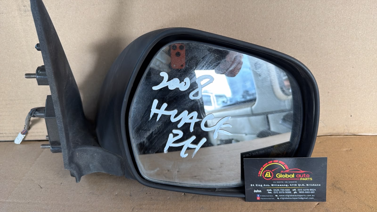 2008 Toyota Hiace R/H Mirror