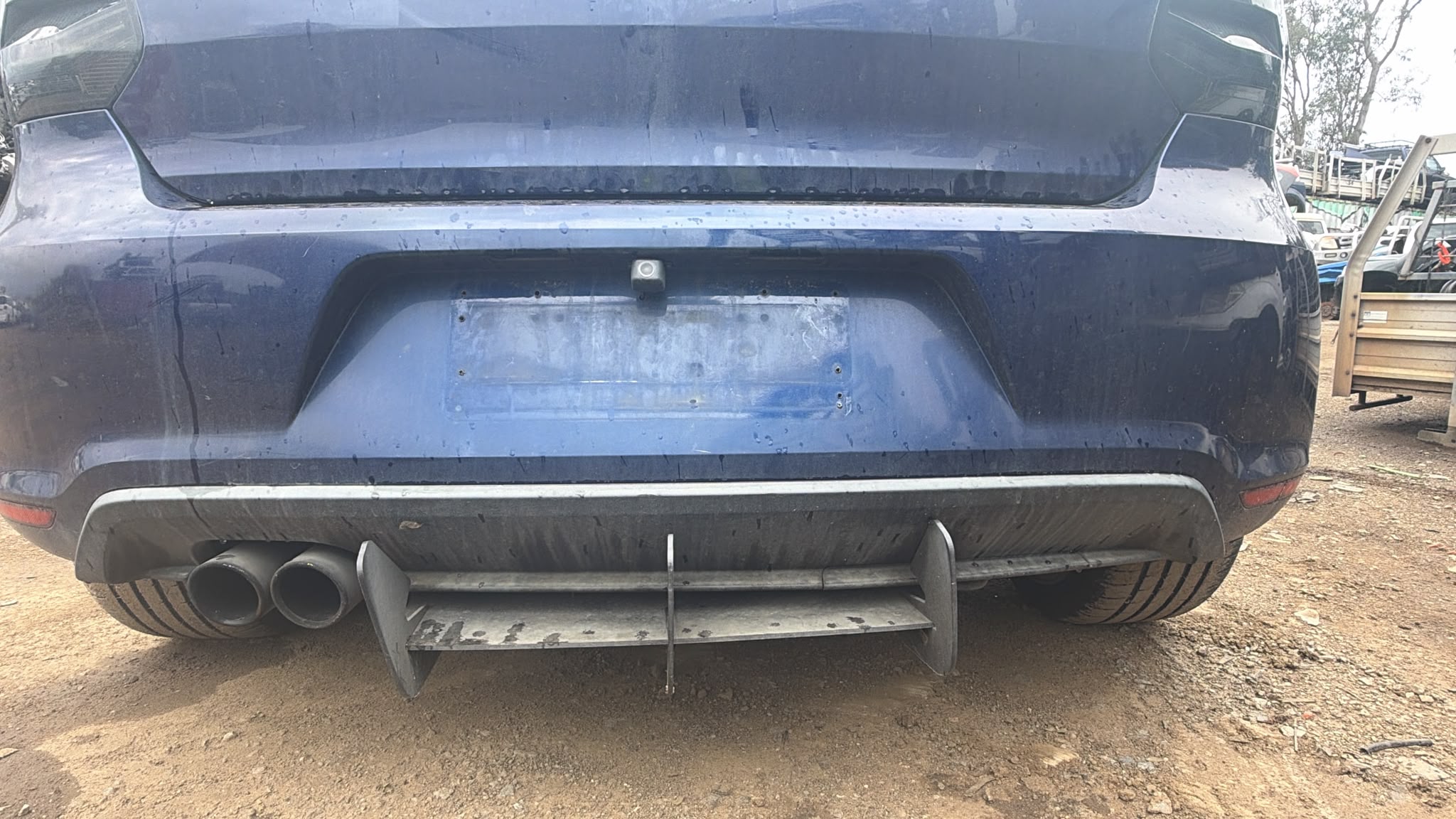 2012 Volkswagen Polo GTI REAR BUMPER