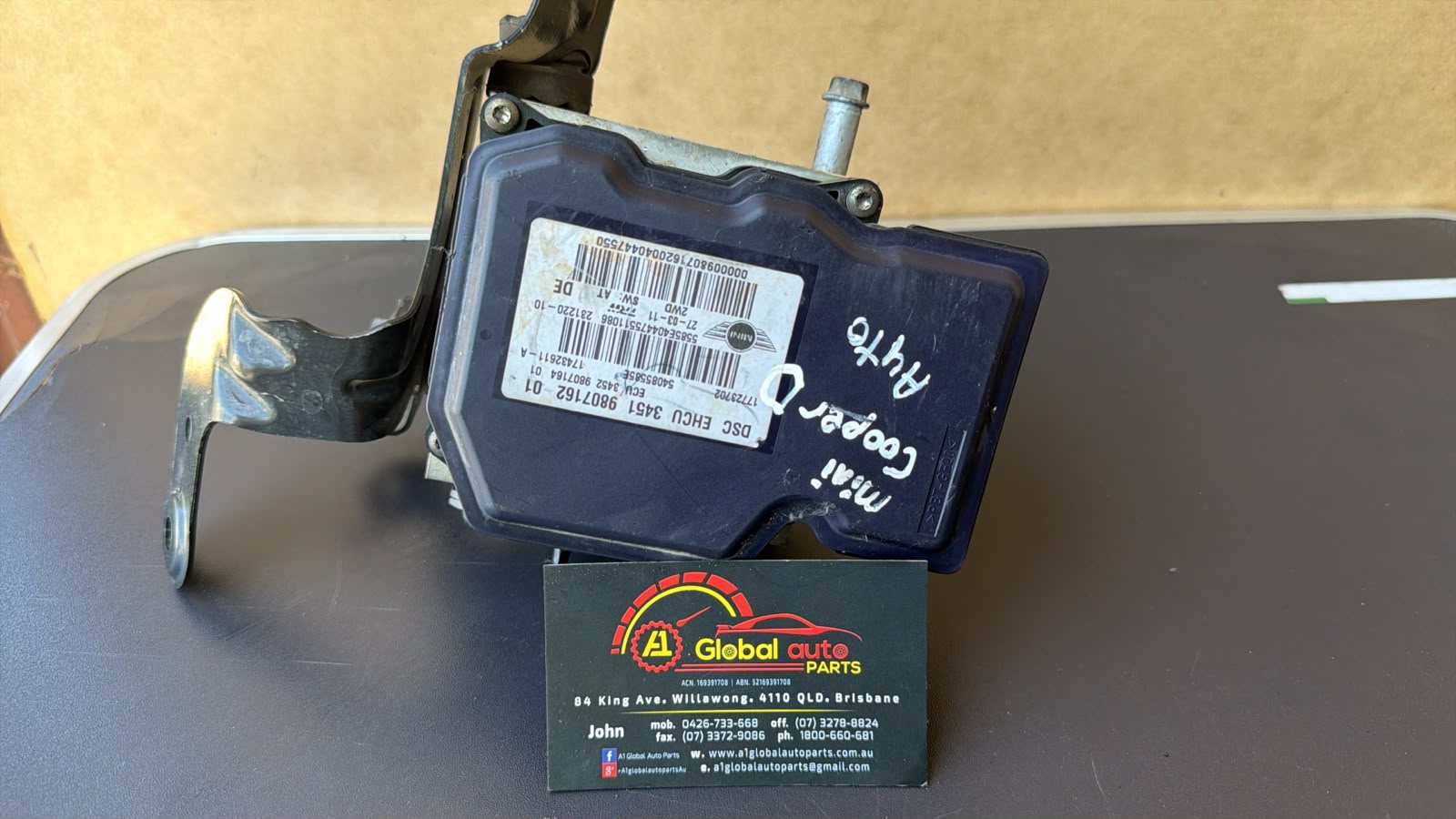 2011 Mini Cooper ABS Pump Module Auto