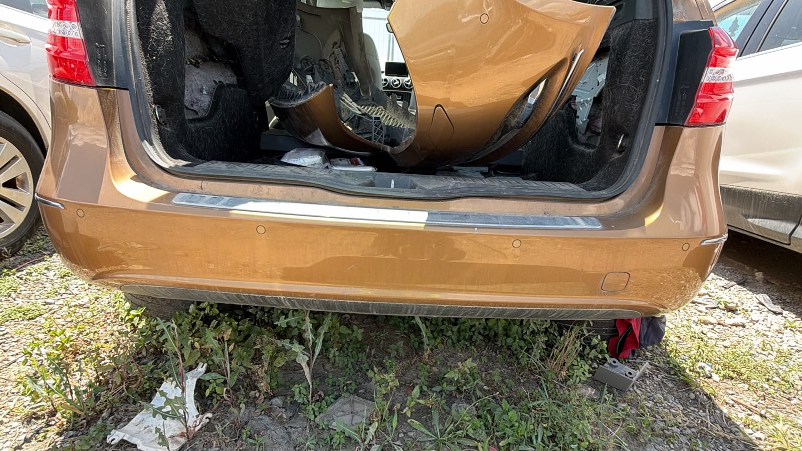 2012 Mercedes Benz B200 Rear Bumper