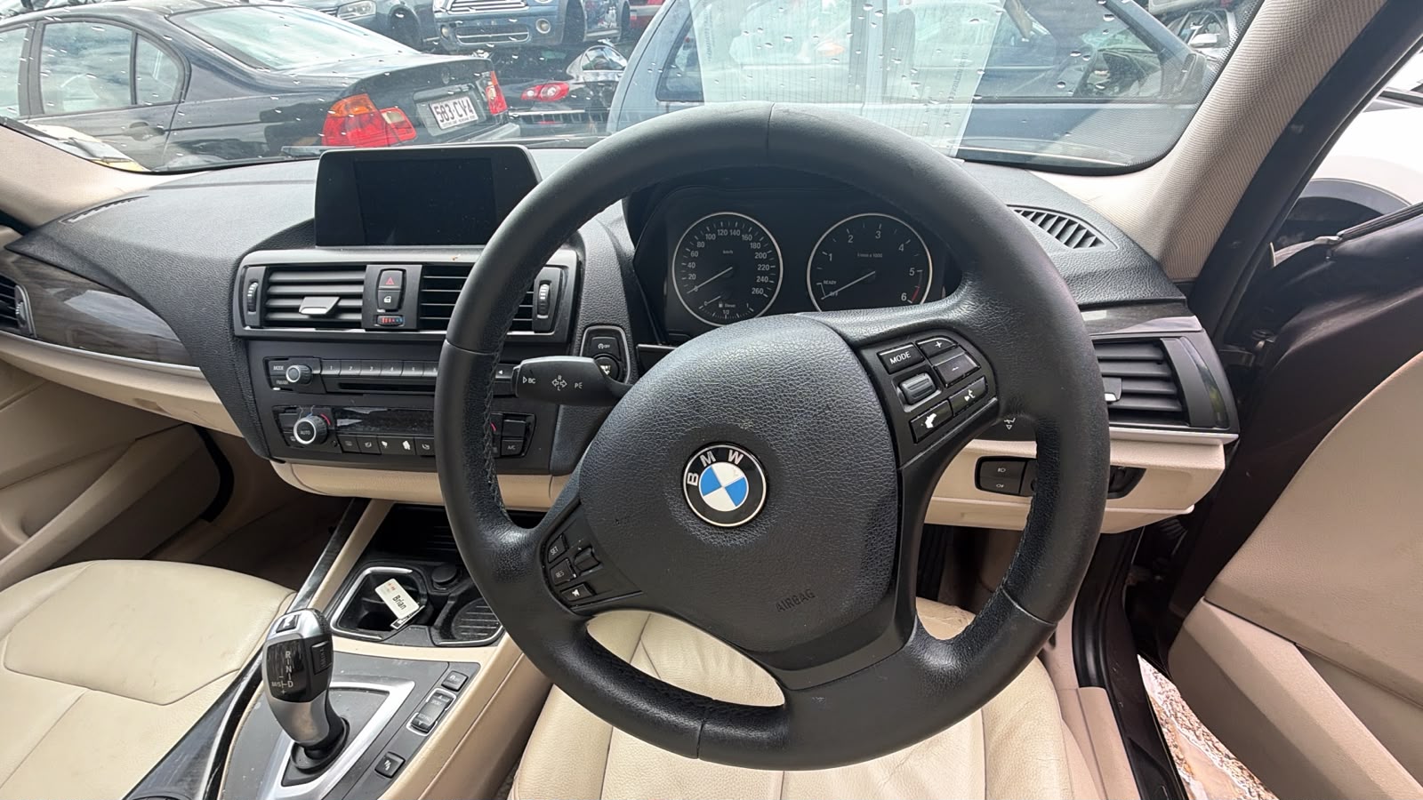 2013 BMW 118d STEERING WHEEL