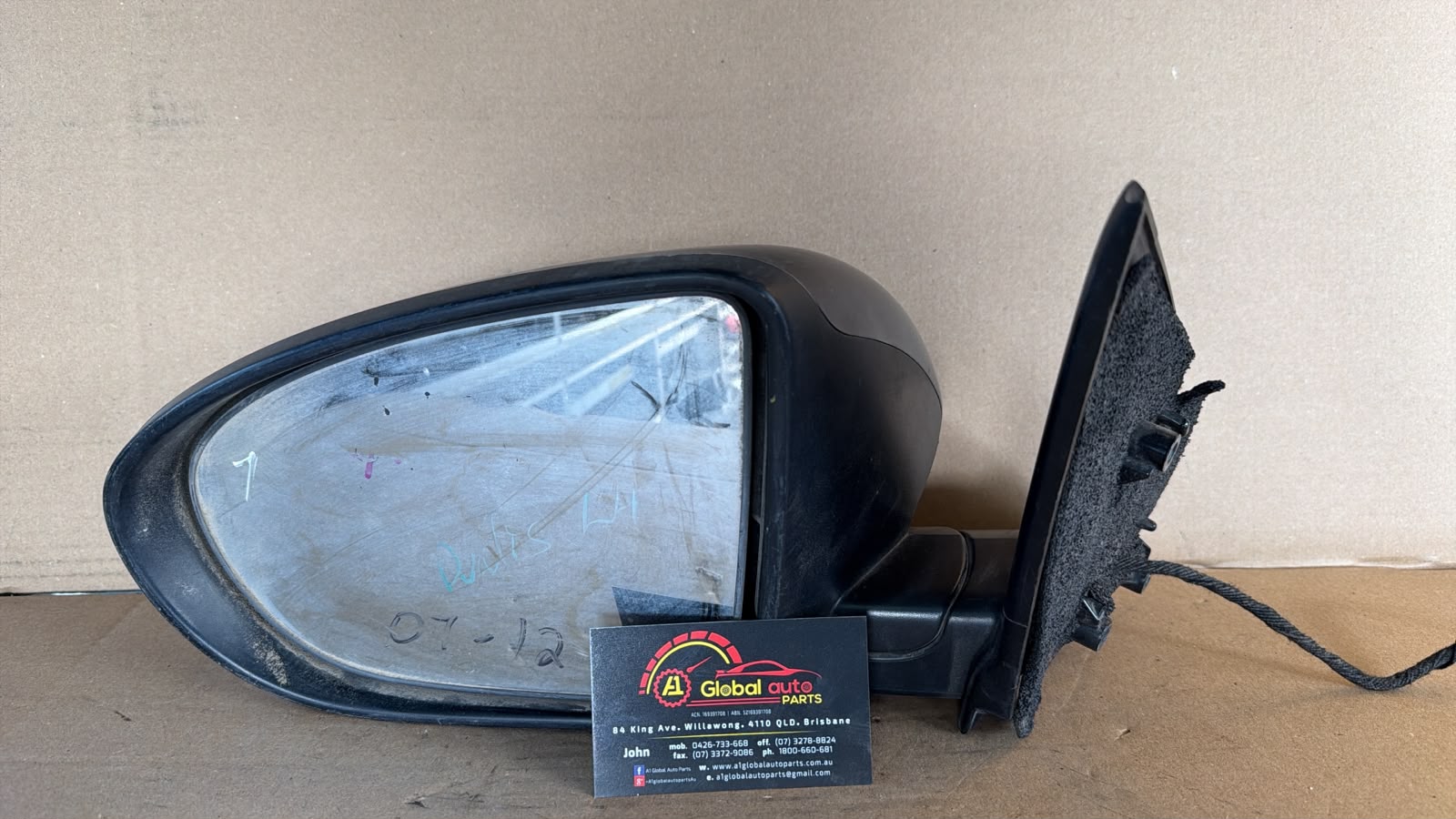 2007 Nissan Dualis L/H Mirror