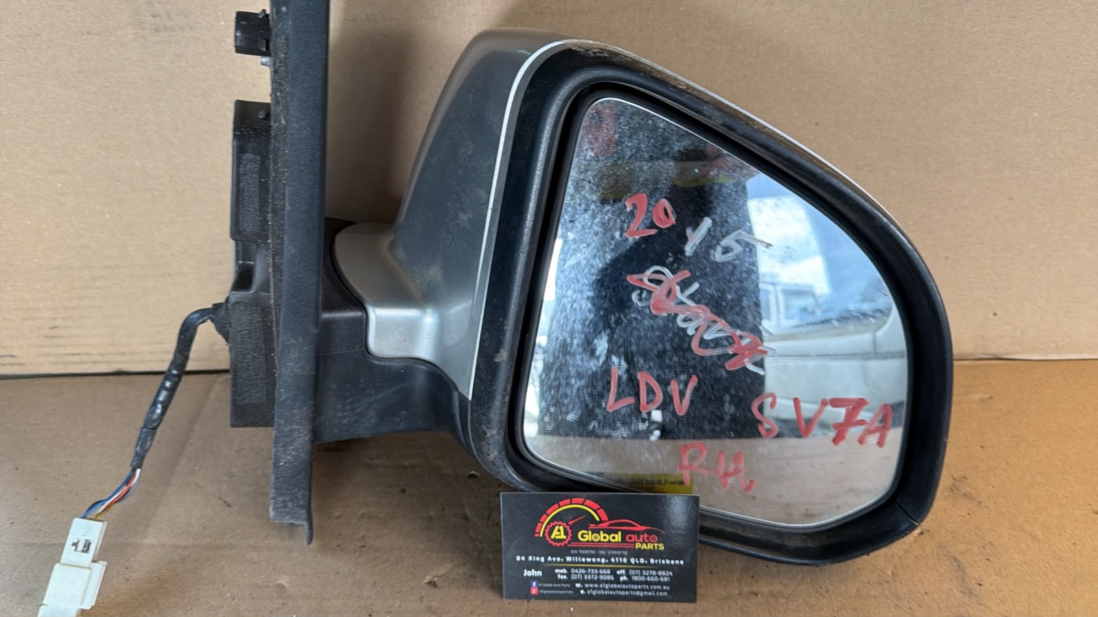 2015 LDV G10 SV7A R/H Mirror