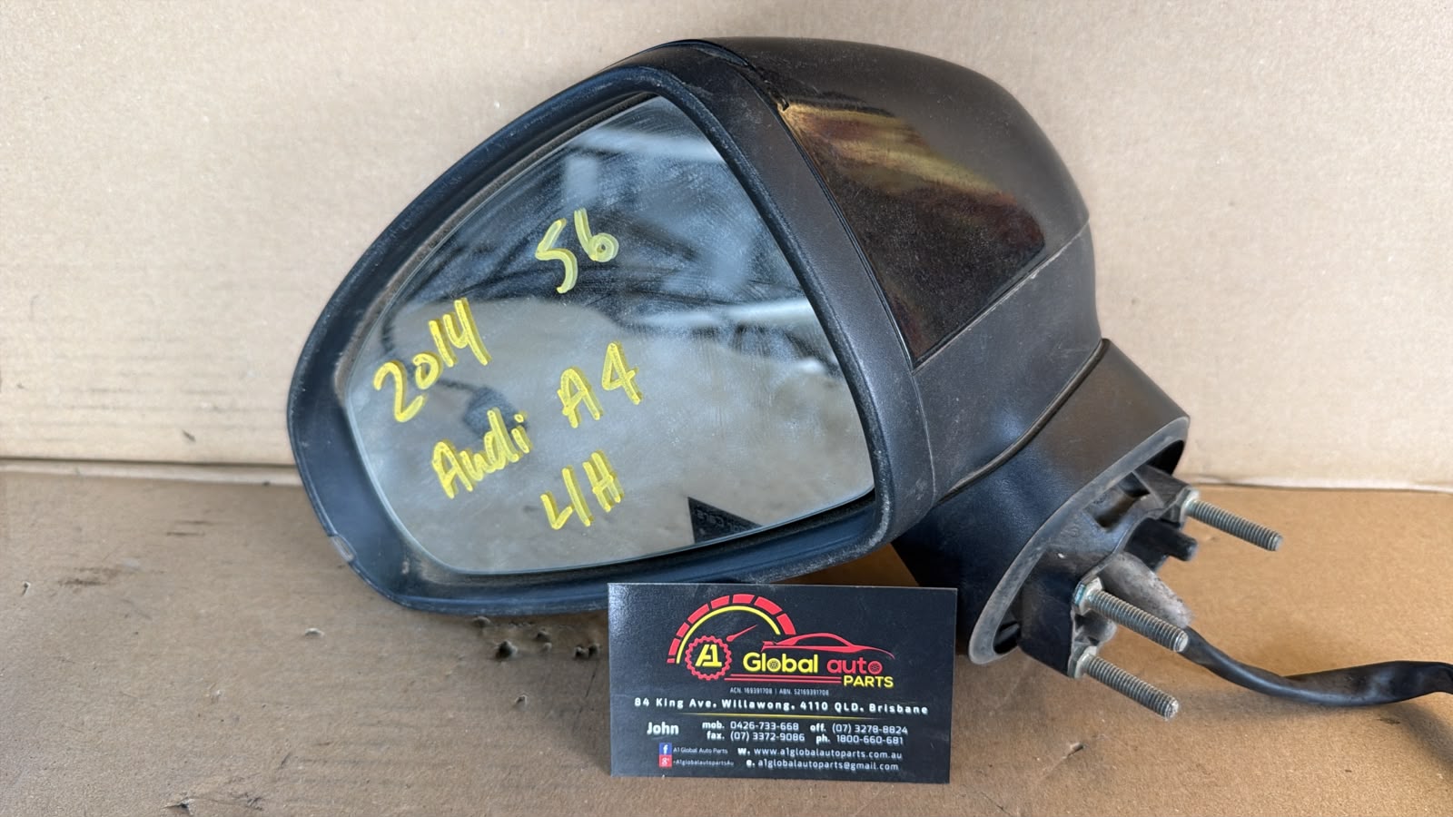 2014 Audi A4 L/H Mirror